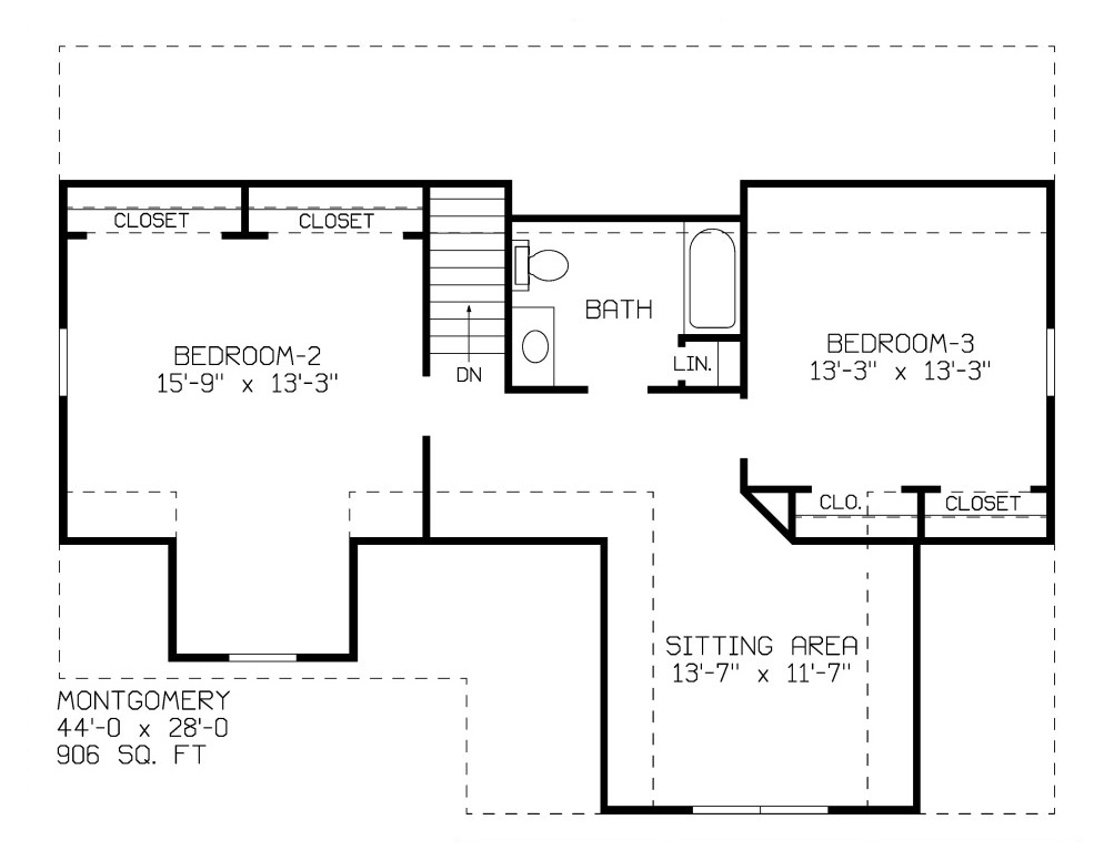 montgomery second floor plan